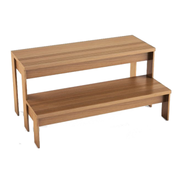 Ступень для СПА бассейна Jacuzzi высокая/низкая (Тик) 82 см (рис.2)