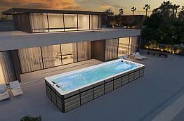 Плавательный спа бассейн Mexda WS-130ВIII-U